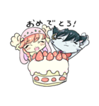 ふたまる＆ゆかもんのほほんスタンプ（個別スタンプ：10）