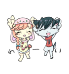 ふたまる＆ゆかもんのほほんスタンプ（個別スタンプ：12）