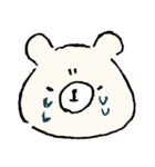 日々を生き抜く、くまとなかまたち。（個別スタンプ：12）