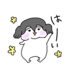 ぽちゃいぬれこ。のーまる（個別スタンプ：18）