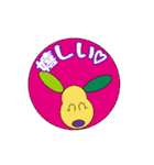 カラフル犬と楽しくスタンプ！憎めない犬！（個別スタンプ：20）