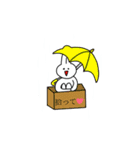 微妙なうさぎ（個別スタンプ：6）