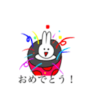 微妙なうさぎ（個別スタンプ：18）