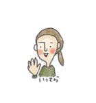 ハニコの手書きスタンプ（個別スタンプ：2）