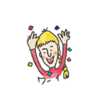 ハニコの手書きスタンプ（個別スタンプ：9）