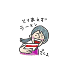 ハニコの手書きスタンプ（個別スタンプ：26）