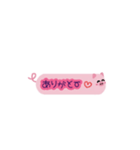 吹き出しこぶた（個別スタンプ：3）