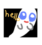 まっしろおばけ（個別スタンプ：1）