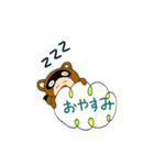 たぬたぬキッズ（個別スタンプ：8）