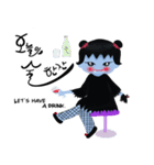 かわいいバンパイアの少女（個別スタンプ：5）