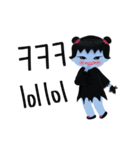 かわいいバンパイアの少女（個別スタンプ：24）