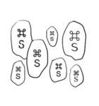 デザイン系学生の台詞スタンプ（個別スタンプ：20）