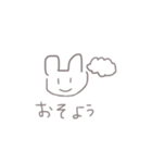 へたうさちゃん【日常編】（個別スタンプ：30）