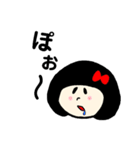 はっぴーな女子（個別スタンプ：1）