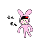 はっぴーな女子（個別スタンプ：2）