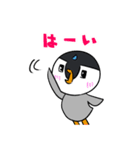 ざわざわ子ペンギンと仲間たち（個別スタンプ：10）