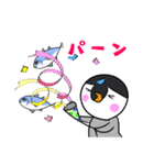 ざわざわ子ペンギンと仲間たち（個別スタンプ：11）