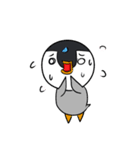ざわざわ子ペンギンと仲間たち（個別スタンプ：32）