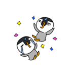 ざわざわ子ペンギンと仲間たち（個別スタンプ：35）