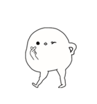 てくてくエナガさん 文字無し（個別スタンプ：3）