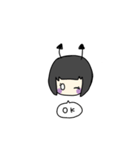 デビコちゃん シンプル（個別スタンプ：1）