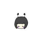 デビコちゃん シンプル（個別スタンプ：4）