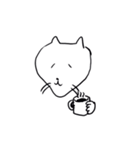 きつねさんと人間（個別スタンプ：40）