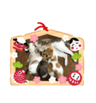 今年も、頑張りまーす。（個別スタンプ：1）