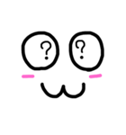 可愛い手書きスタンプ（個別スタンプ：4）