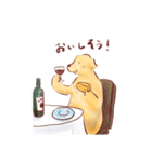犬とどうぶつたちのパクチースタンプ（個別スタンプ：24）