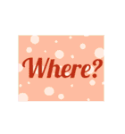ちょっと和風な英語スタンプ（個別スタンプ：15）