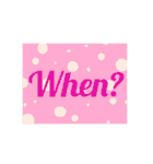 ちょっと和風な英語スタンプ（個別スタンプ：16）