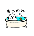 まるっことりさん【日常＆敬語】（個別スタンプ：1）