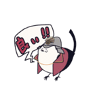 武将シマエナガ（個別スタンプ：1）