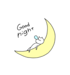 しろにゃん。（個別スタンプ：8）