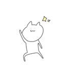 しろにゃん。（個別スタンプ：38）