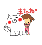 きいちゃんとなぷ犬（個別スタンプ：8）