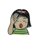 ぱっつんりえちゃん（個別スタンプ：2）
