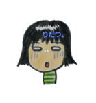 ぱっつんりえちゃん（個別スタンプ：4）