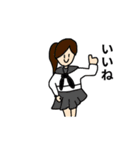 JKスタンプ セーラー服ver（個別スタンプ：4）