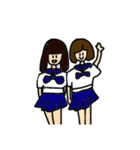 JKスタンプ セーラー服ver（個別スタンプ：18）