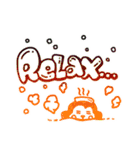 かっこいい／かわいいイラスト＋ひとこと（個別スタンプ：2）