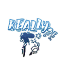 かっこいい／かわいいイラスト＋ひとこと（個別スタンプ：22）