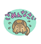 デグーてんこもり（個別スタンプ：17）