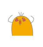 表情が豊かすぎるひよこ（個別スタンプ：25）
