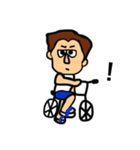 男子漢八字眉（個別スタンプ：10）