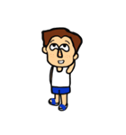 男子漢八字眉（個別スタンプ：12）