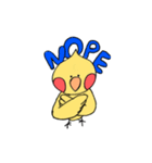 英語やスラングを話すオカメインコpart1（個別スタンプ：6）