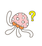 クラゲとメンダコ。（個別スタンプ：24）
