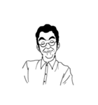 表情豊かな男性のスタンプ（個別スタンプ：7）